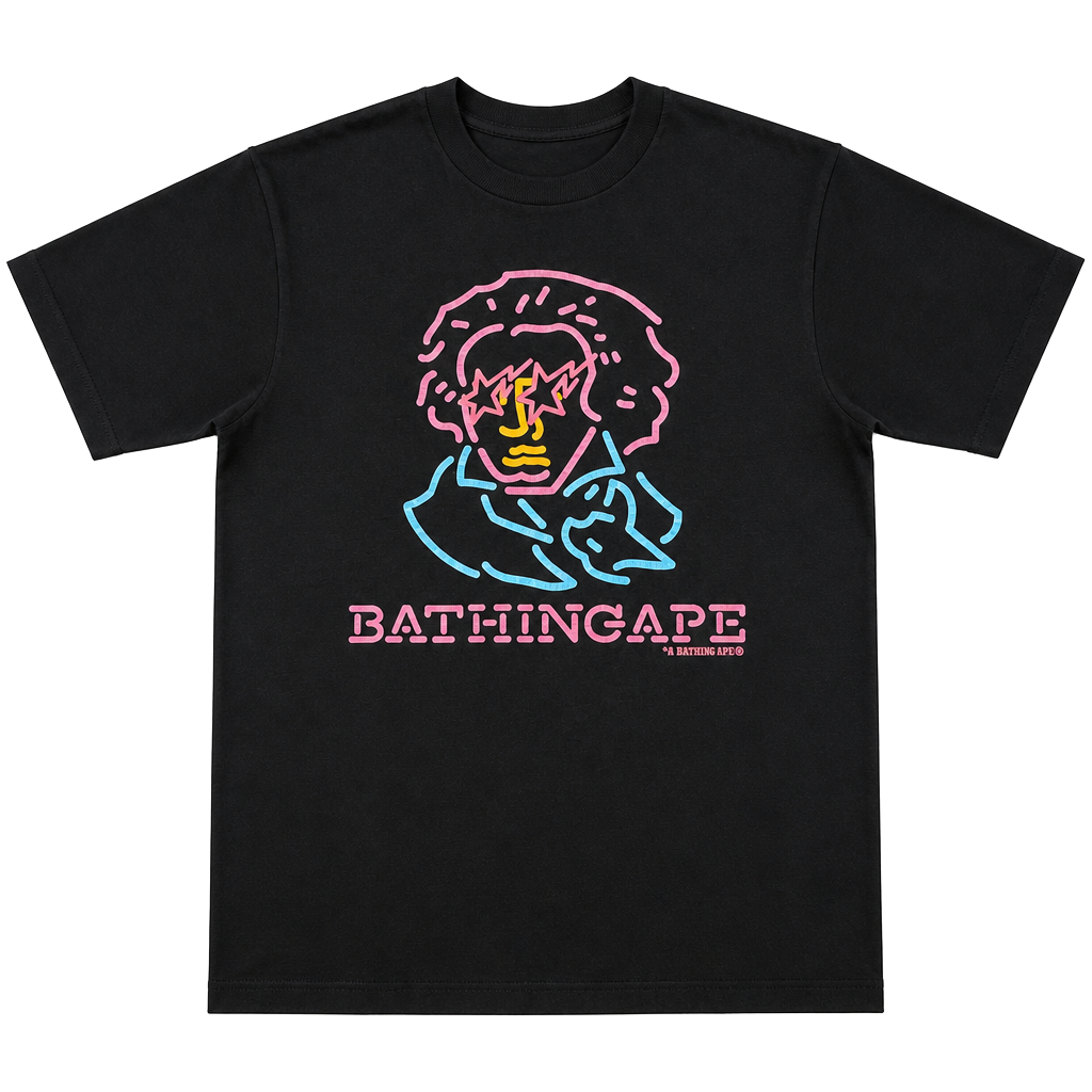 Buy BAPE Bathing Ape Tee 'Black' - 1I70 110 020 BLACK 1
