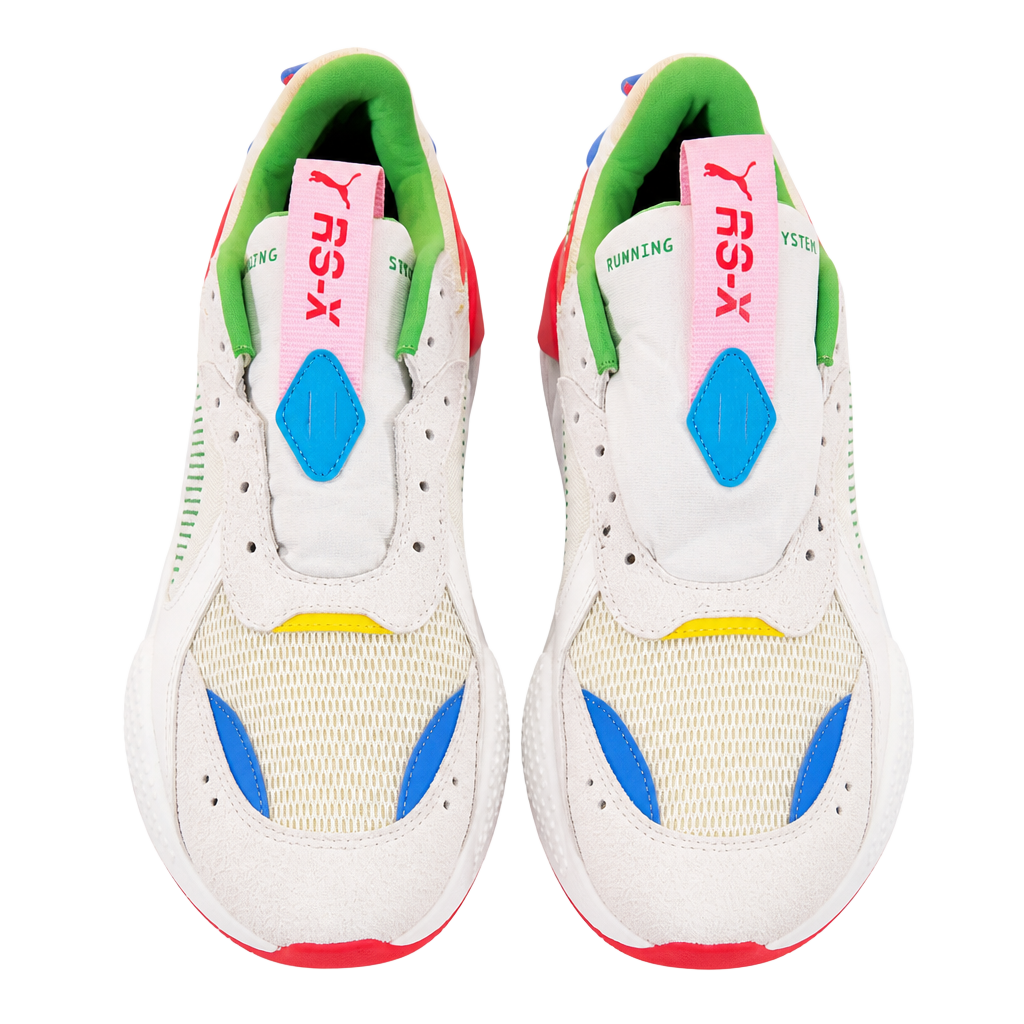 PUMA RS-X INTL GAME 381821 01 White Colorblock Athletic Sneakers Men's sz 11.5 1