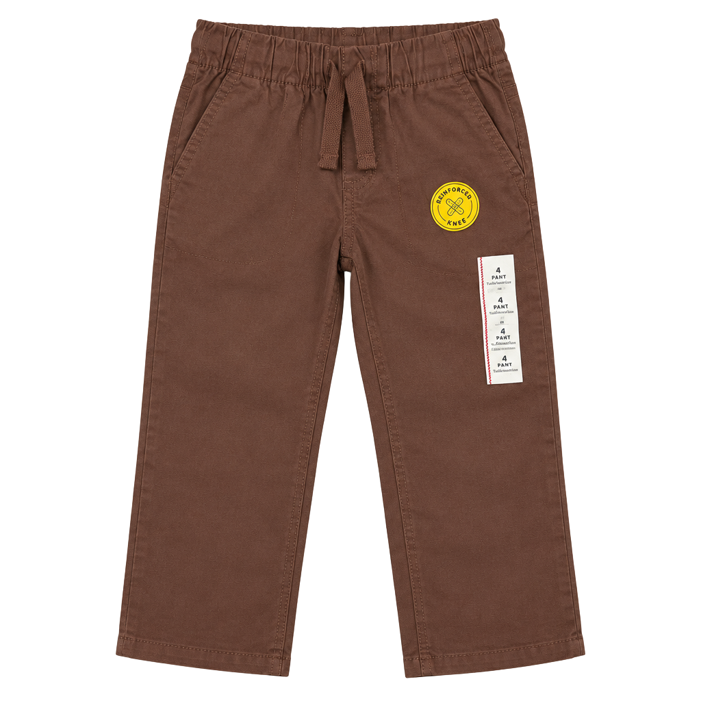 Cat & Jack Straight Pants Size 4 Brown 1