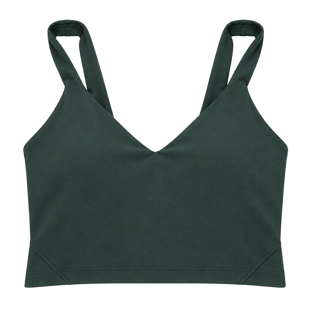 Lululemon Align Tank Top Size 6 Green Athletic Crop 1