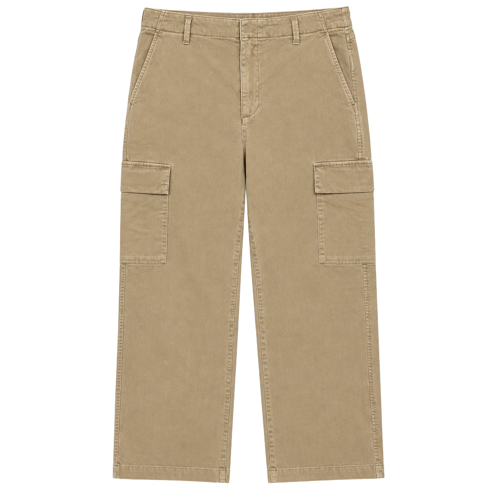 Gap Loose Khaki Cargo Pants Size 6 Mojave Brown Cotton 1