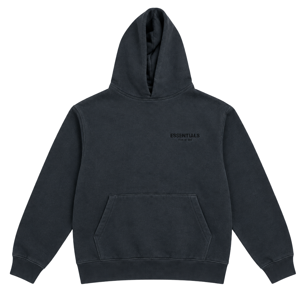 Fear of God Essentials Hoodie Size S Black 1