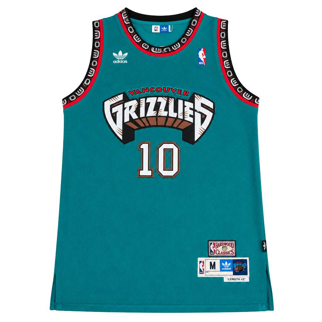 Adidas Vancouver Grizzlies Mike Bibby Hardwood Classics Jersey Size M 1