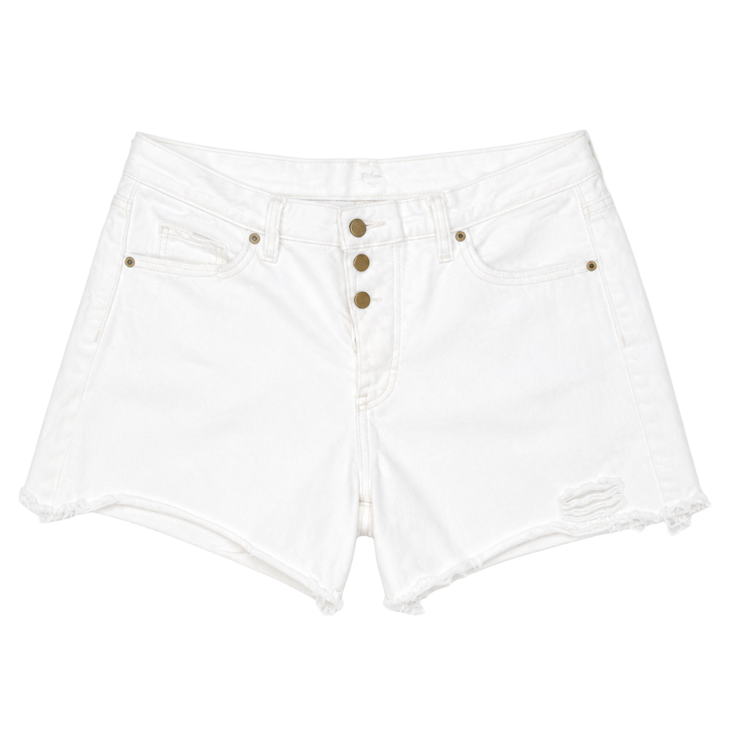 Universal Thread 90s Baggy Shorts White Size 6 1