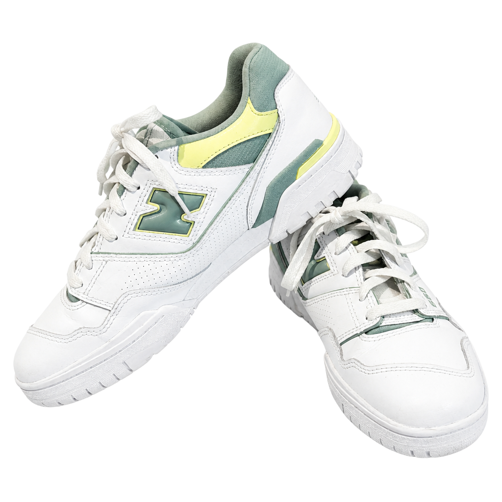 New Balance Women's 550 'Salt Marsh Limelight' Size 10.5 Women’s 1