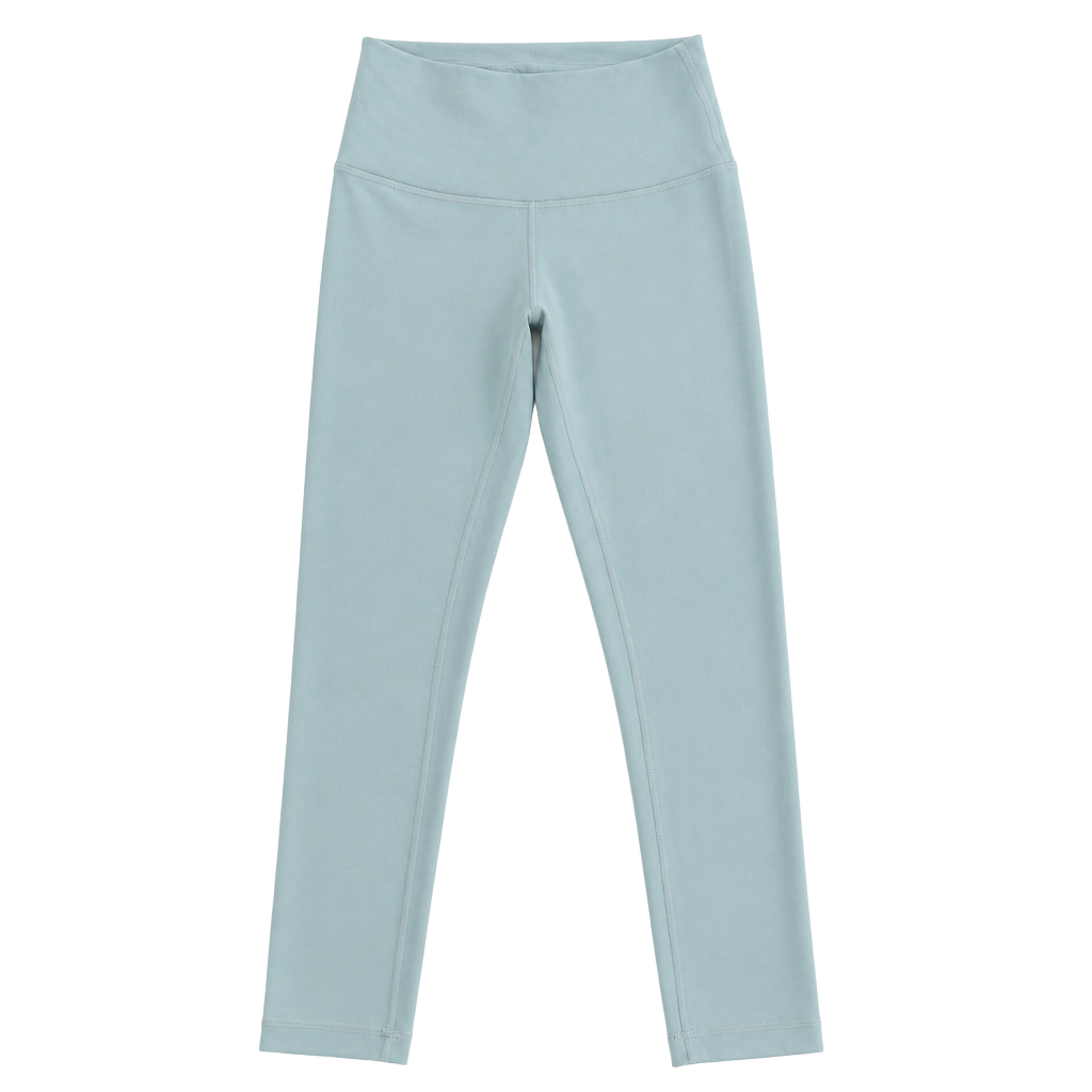 Lululemon High Rise Leggings Size 4 Mint Green Cropped 21” 1
