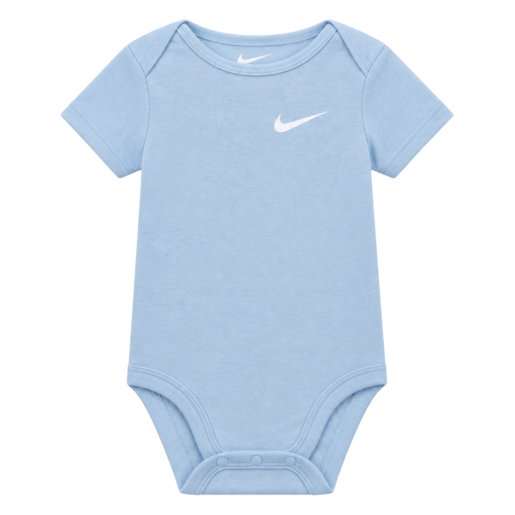 Nike Mini Me Baby Bodysuits Blue Newborn 1