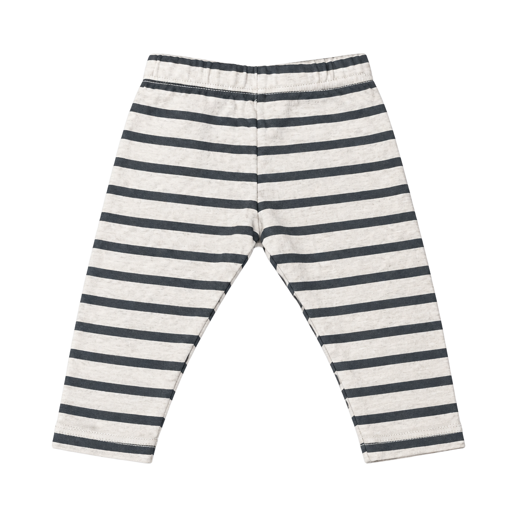 Cloud Island Baby Striped Pants Newborn 0M Black White 1