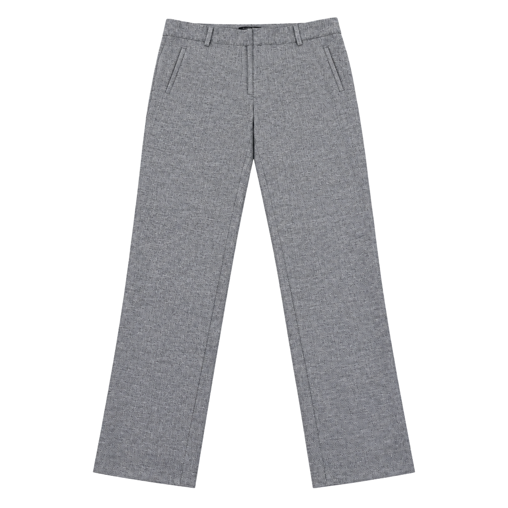 125-Talbots Newport Pants Size 6 Gray Dress Slacks 1