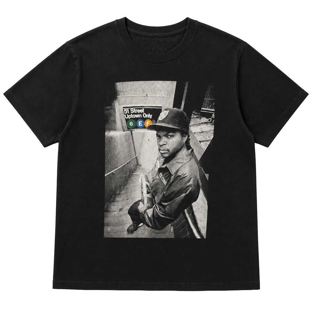 Ice Cube Subway Graphic T-Shirt Size Large 1