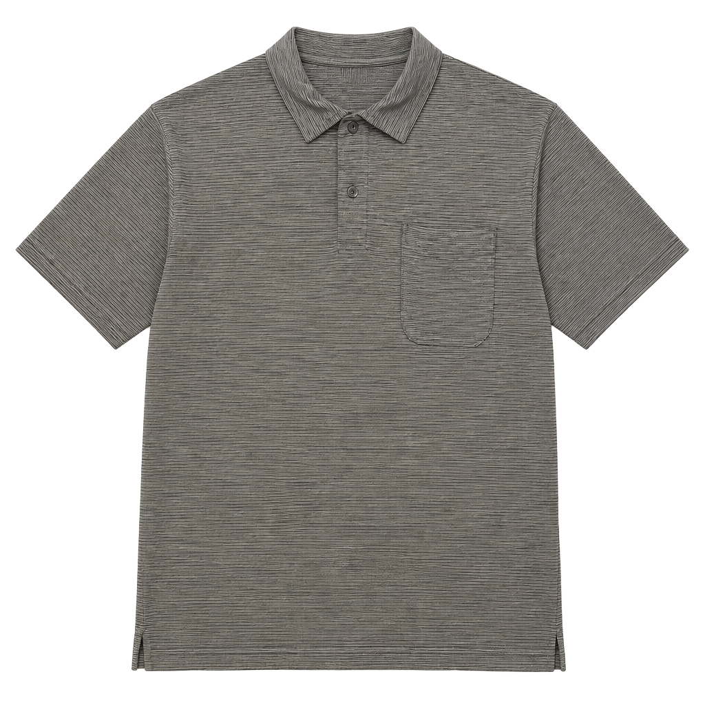 EUC Eddie Bauer Men's Heathered Performance Short Sleeve Pocket Polo Shirt, XLT 1