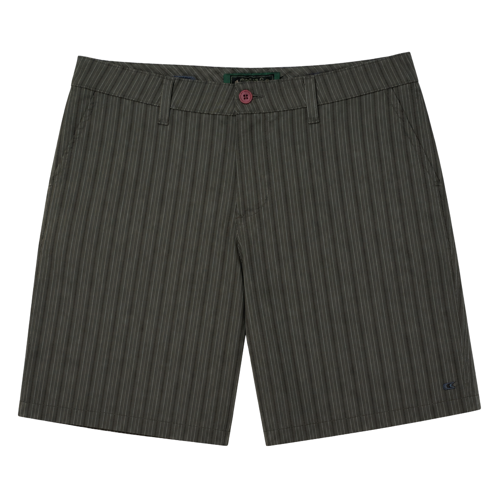 GUC O'Neill Men's Gray Pinstripe Hybrid Walk Shorts, 33 Inch waist 1