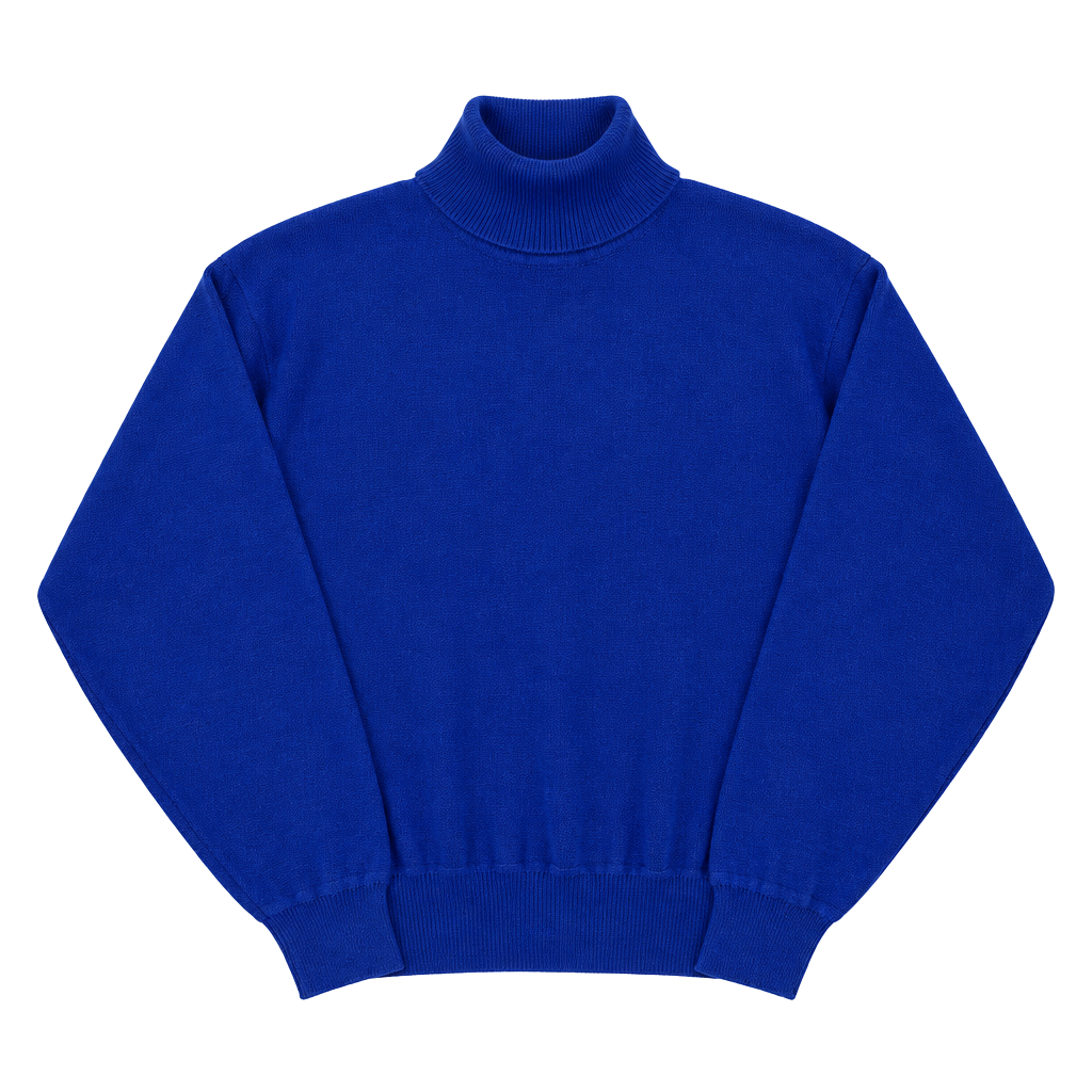 Vintage Cobalt Blue Sweater by “Autograph American Clothing”, Size L 1