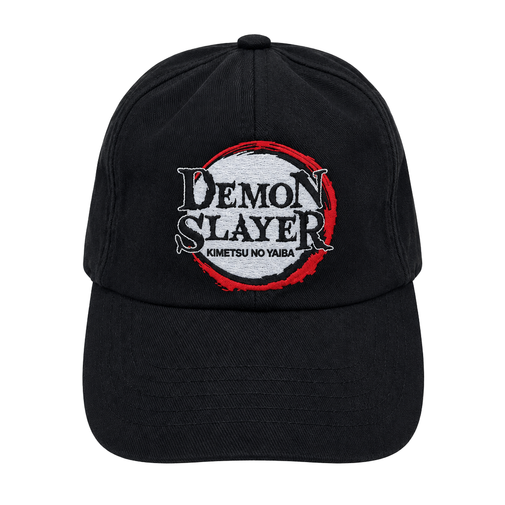 Demon Slayer Kimetsu No Yaiba Black Baseball Hat 1