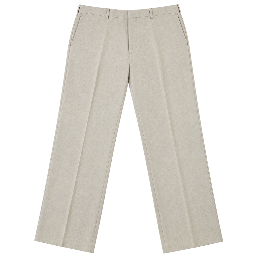 Cubavera Beige Linen Casual Trousers/Pants Men’s 35x31 1