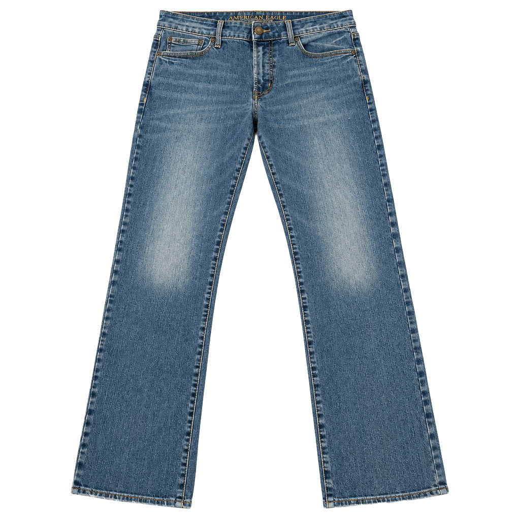 American Eagle Outfitters Straight Leg Denim Blue Jeans Men’s 32x32(30) 1