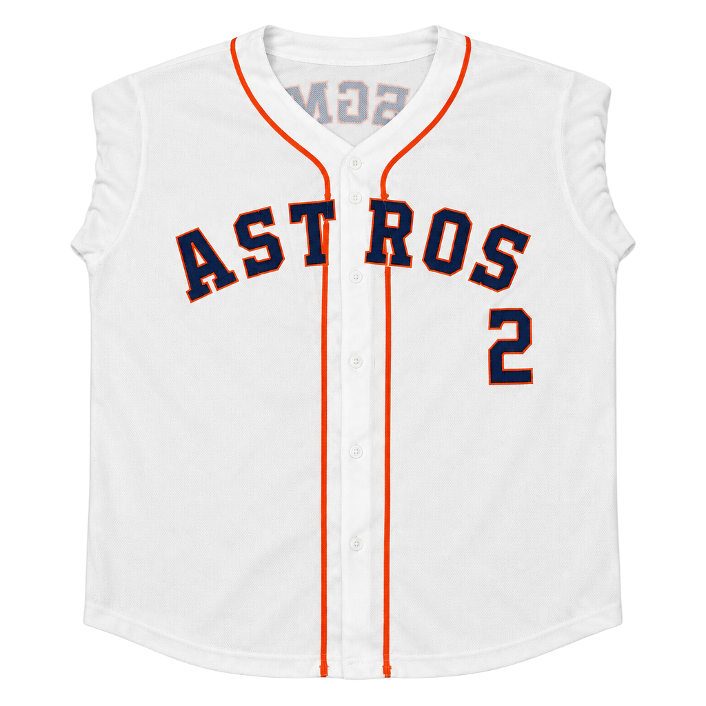 Houston Astros Alex Bregman #2 Size XL White HEB Giveaway Jersey 1