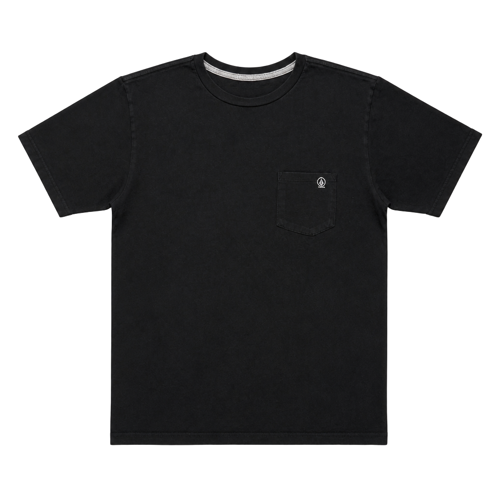 Volcom Pocket T-Shirt Black Medium 1
