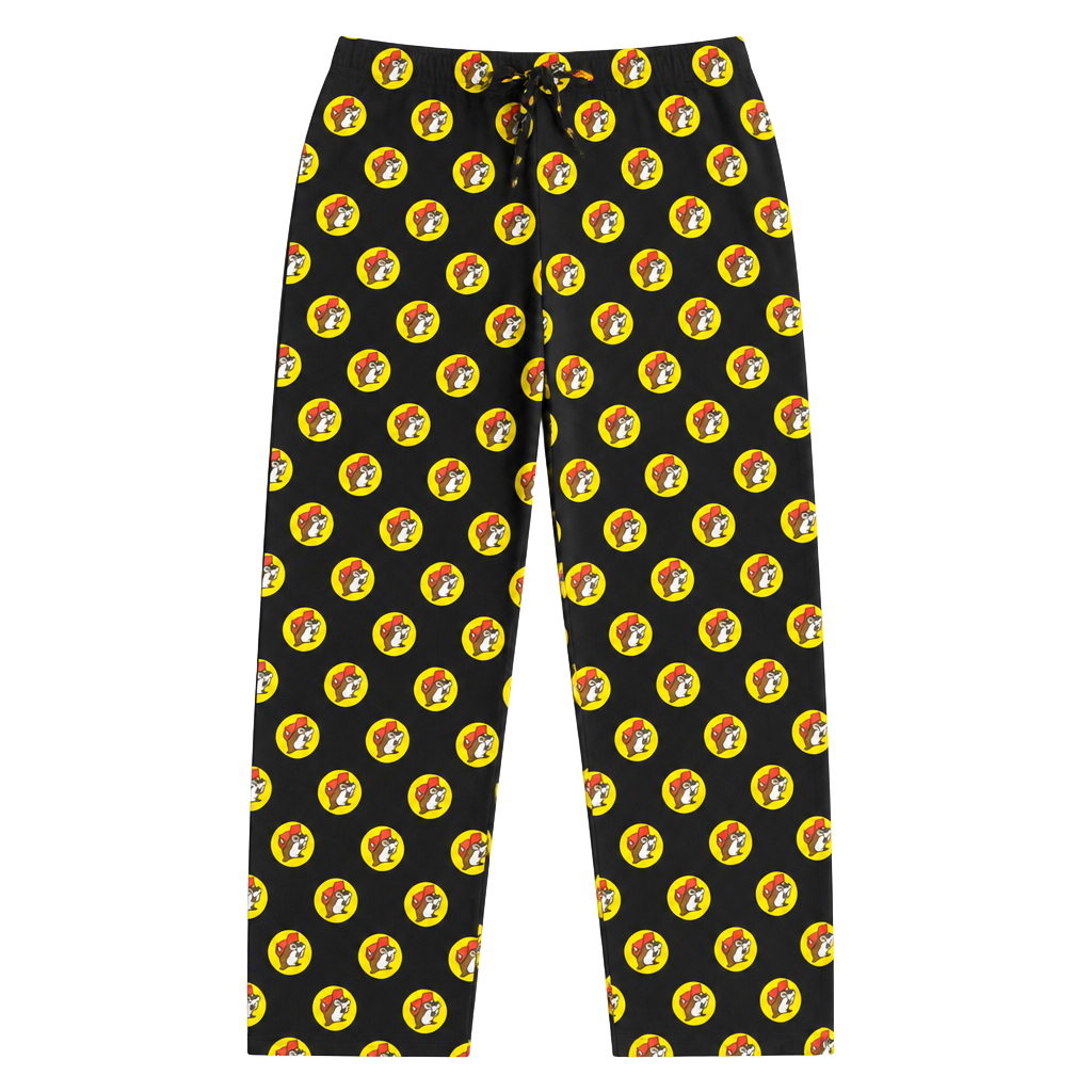 Buc-ee's Black Pajama Pants Size M 1
