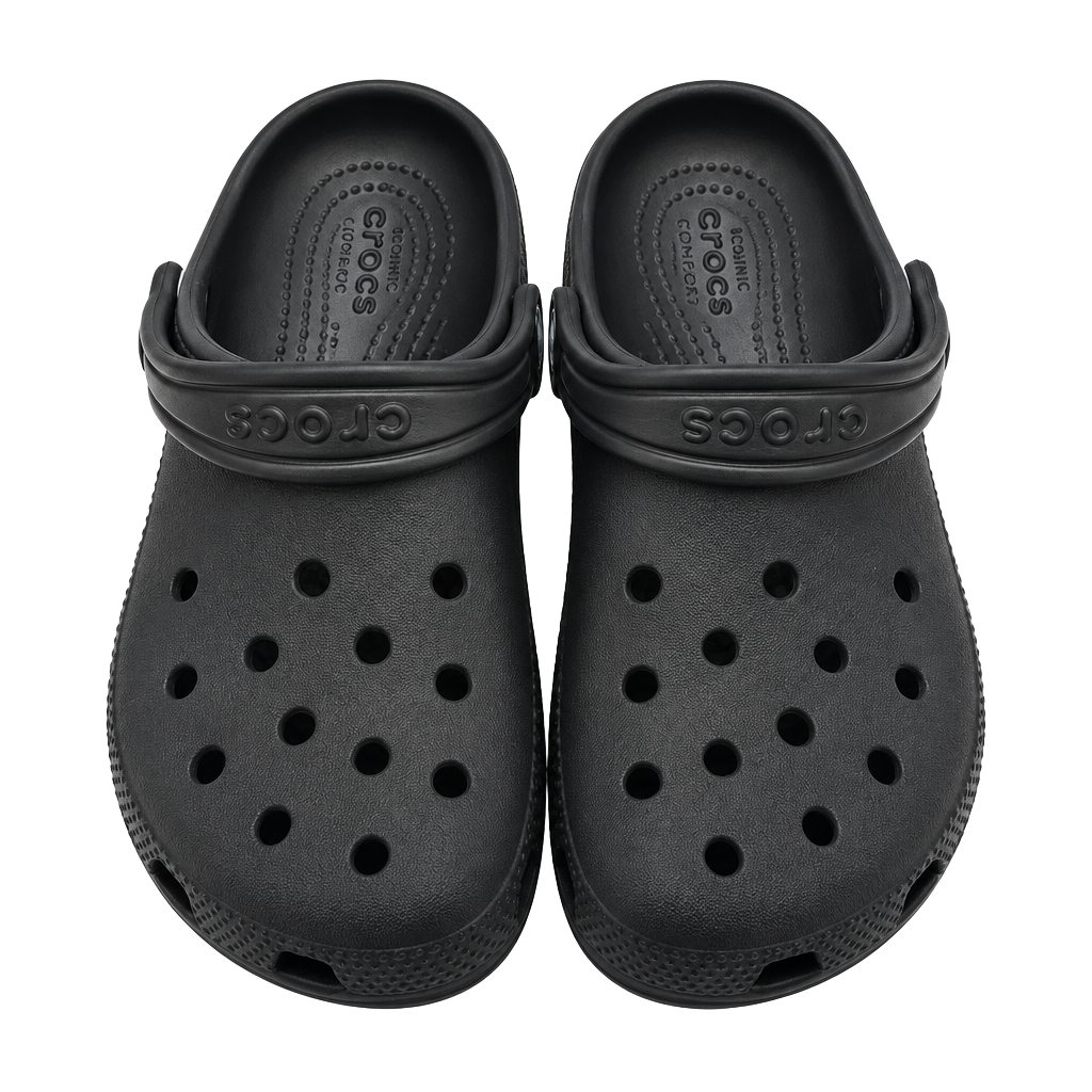 Crocs Classic Clog Size C 13 Black Slip-On Shoes 1