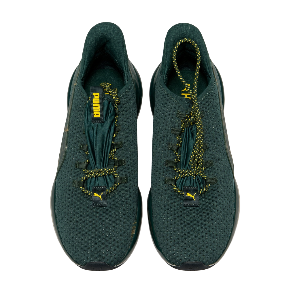 Puma Hybrid Rocket Runner Dark Green Sneakers 1