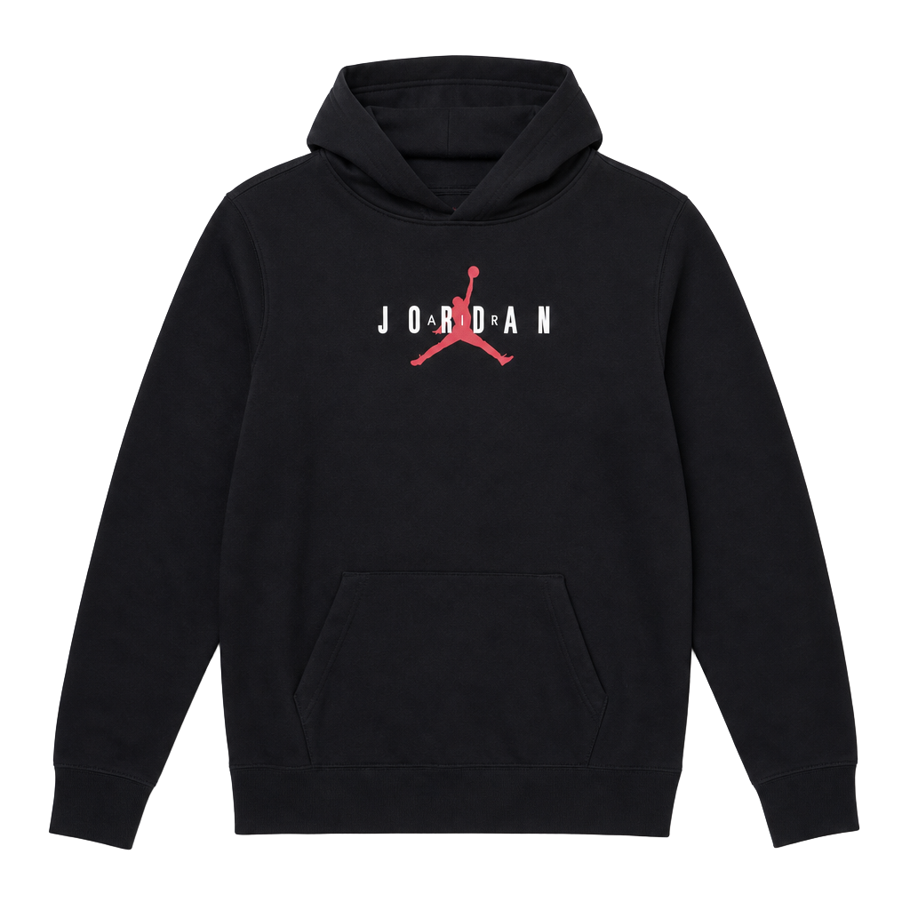Jordan Jumpman Multi-Logo Sleeve Graphic Hoodie Boys Size Large 1