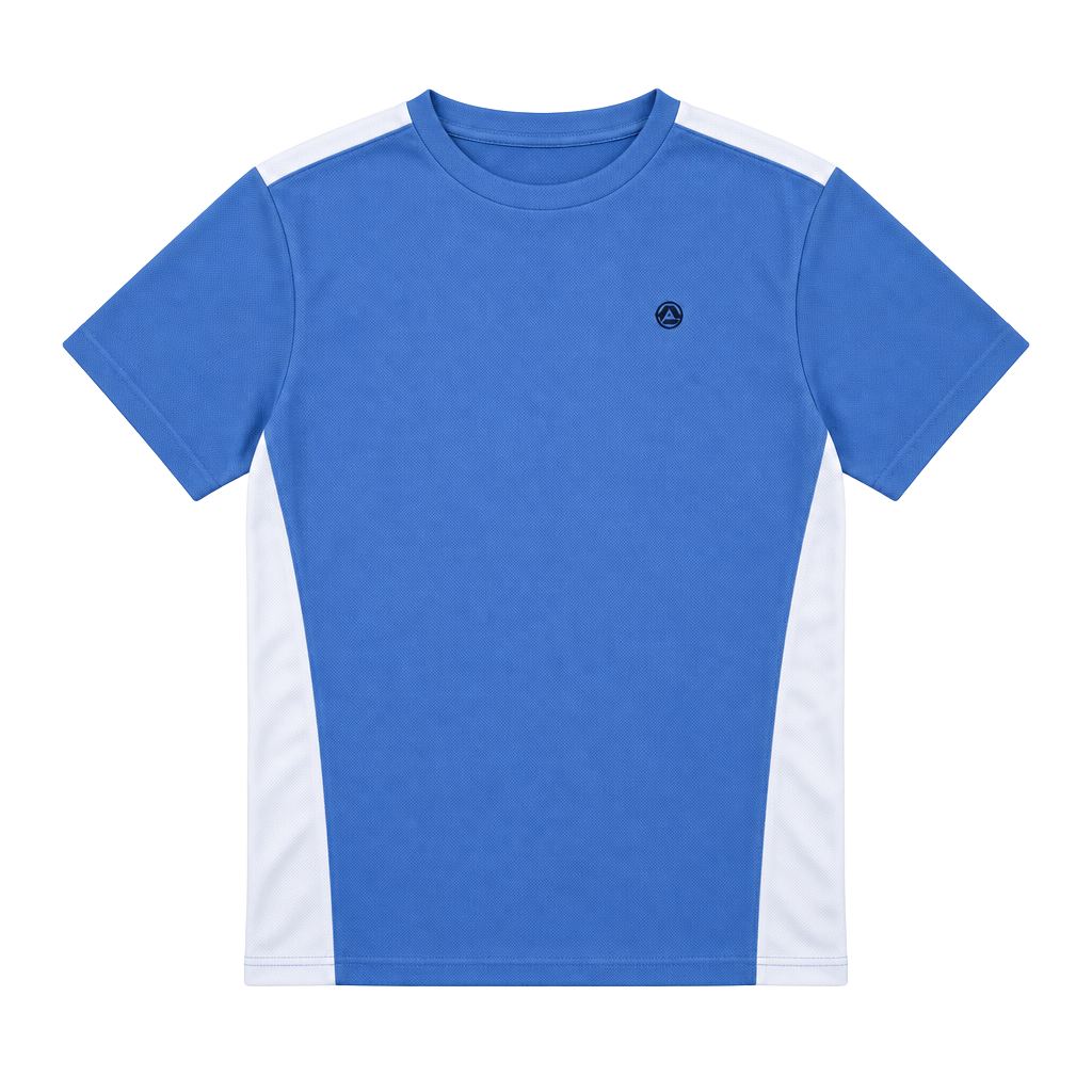Old Navy Basic Issue T-Shirt Size L Blue Athletic Short Sleeve Top 1