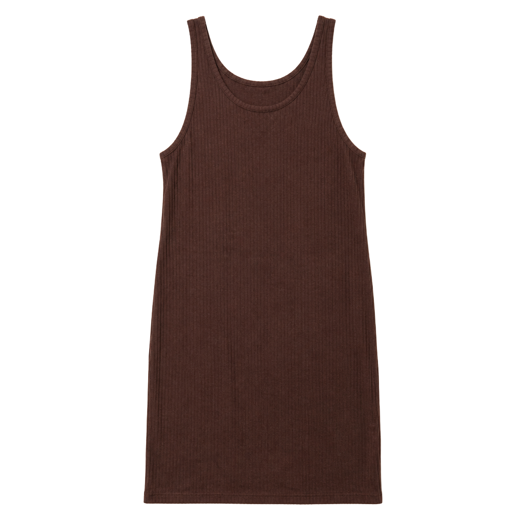 Brown maternity dress 1