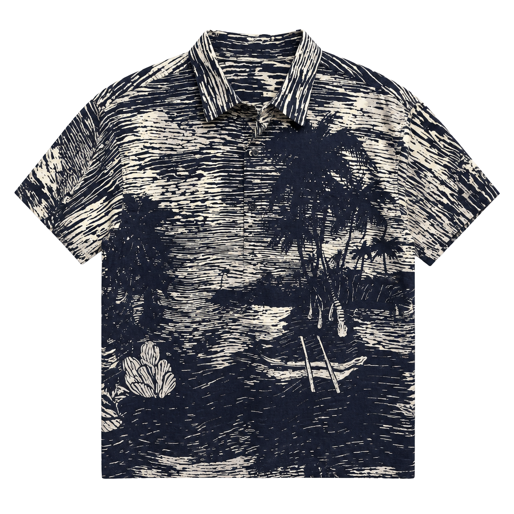 The Territory Ahead Shirt Size M Blue Beach Vacation 1