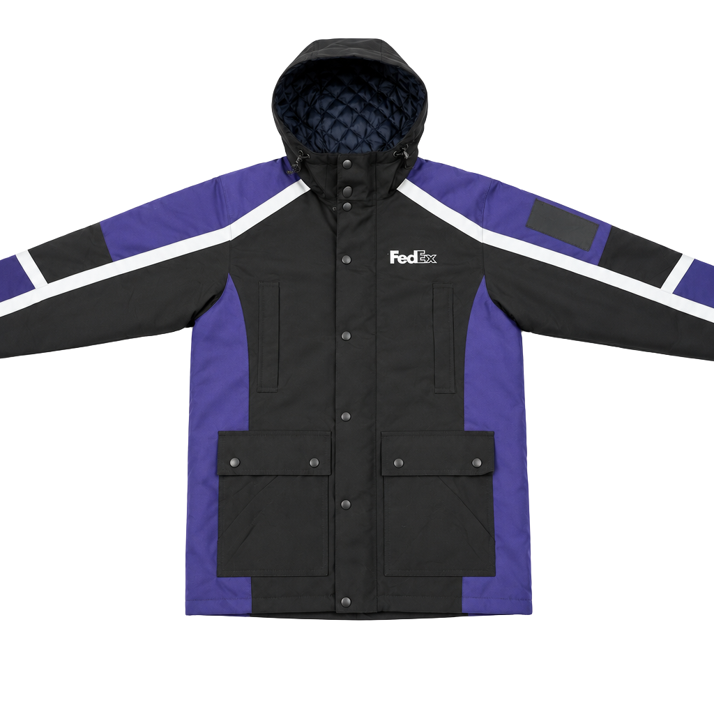 FedEx VF Imagewear Stan Herman Jacket RG-M Black Primaloft 1