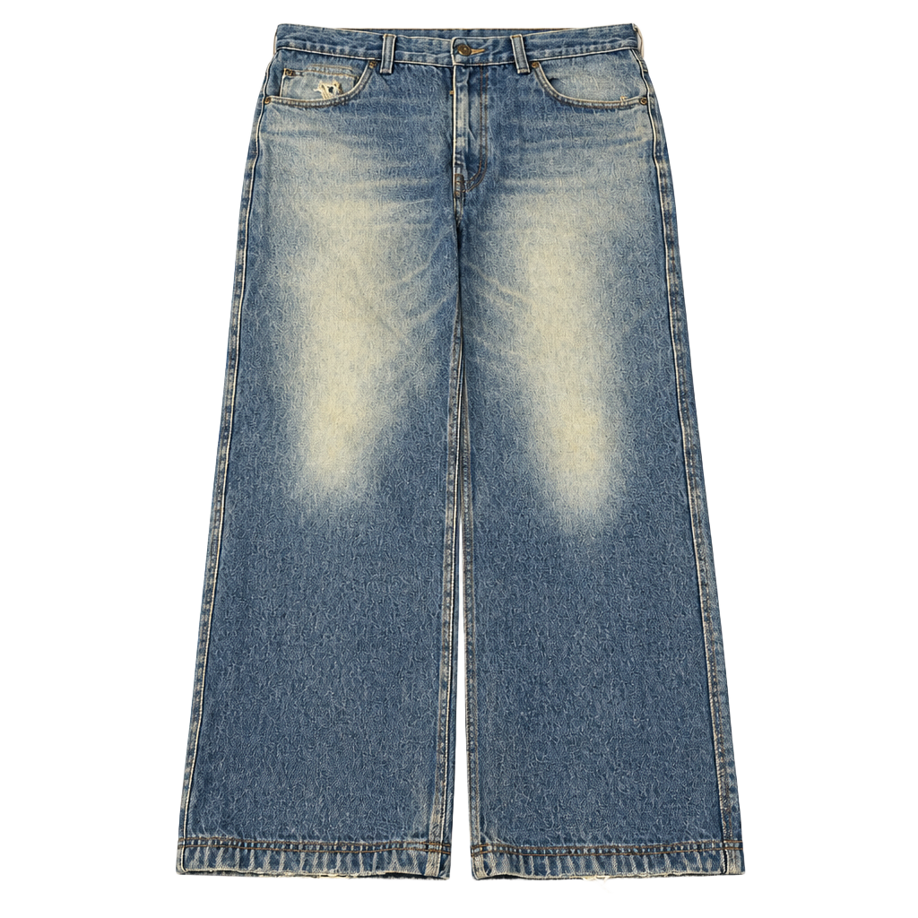 Duluth Trading Co. Relaxed Fit Jeans 36x30 Blue Denim Straight Leg 1