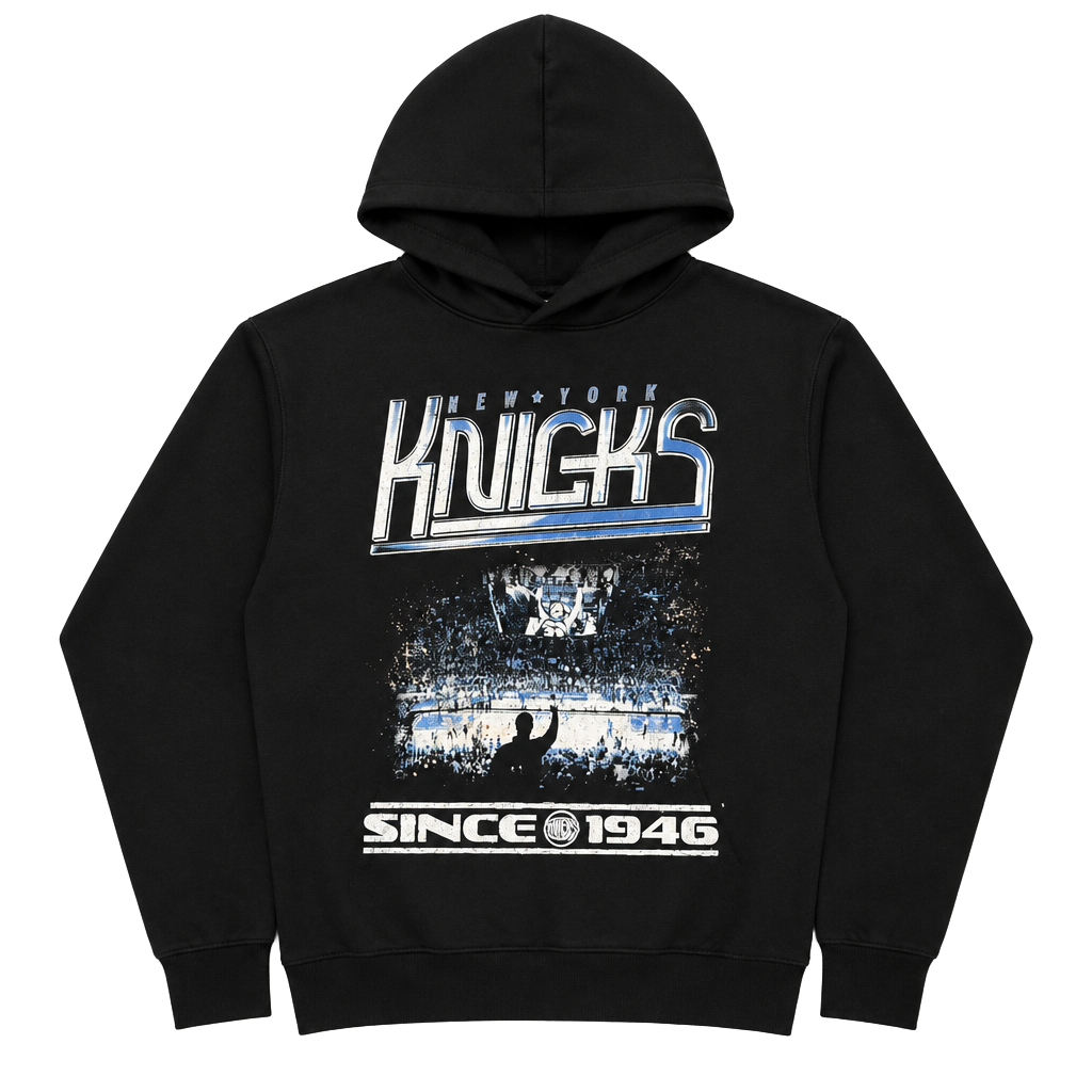 Qore New York Knicks Black Hoodie Size S 1