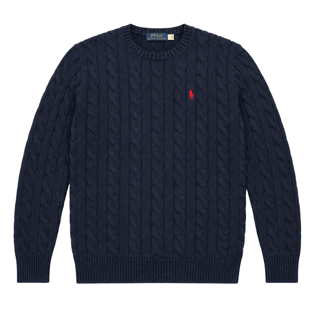 Polo Ralph Lauren Cable-Knit Cotton Sweater new size large 1