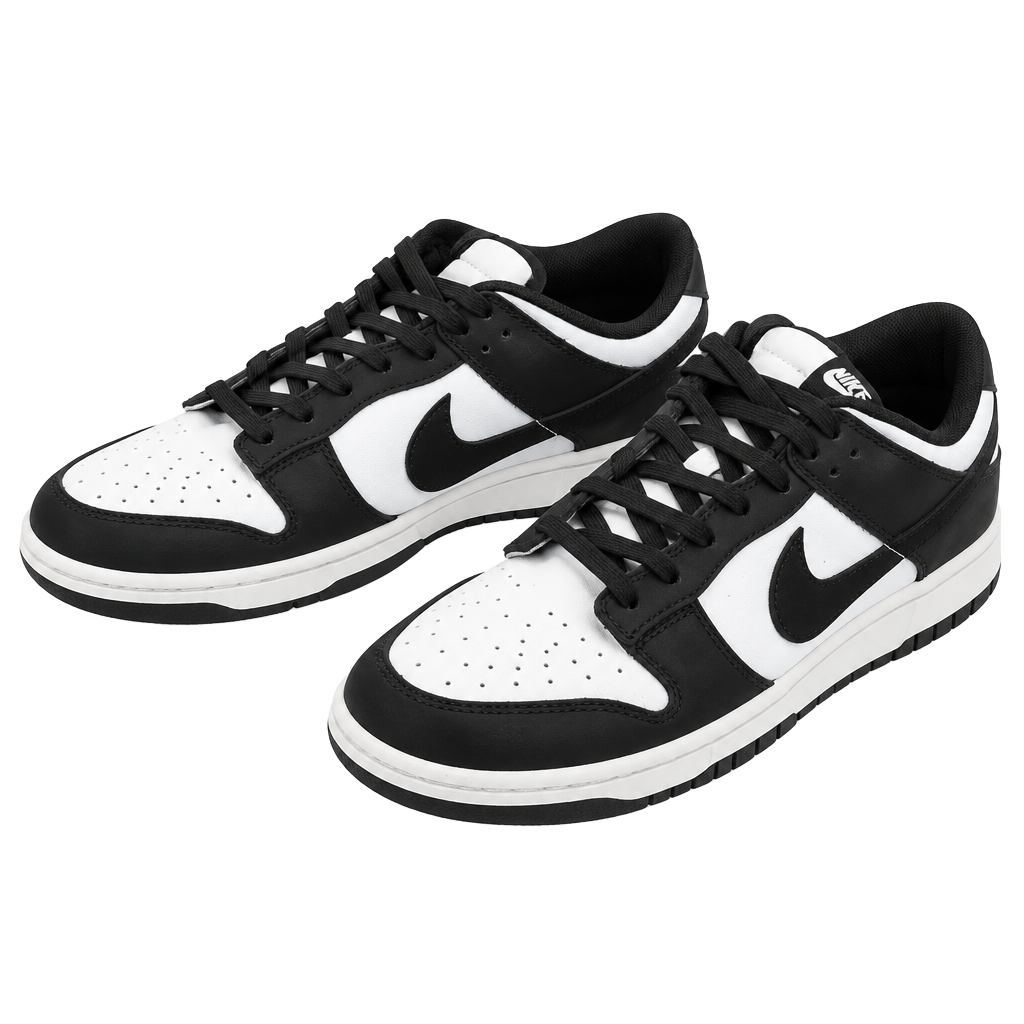 Nike Dunk Low Panda Black White Sneakers 1