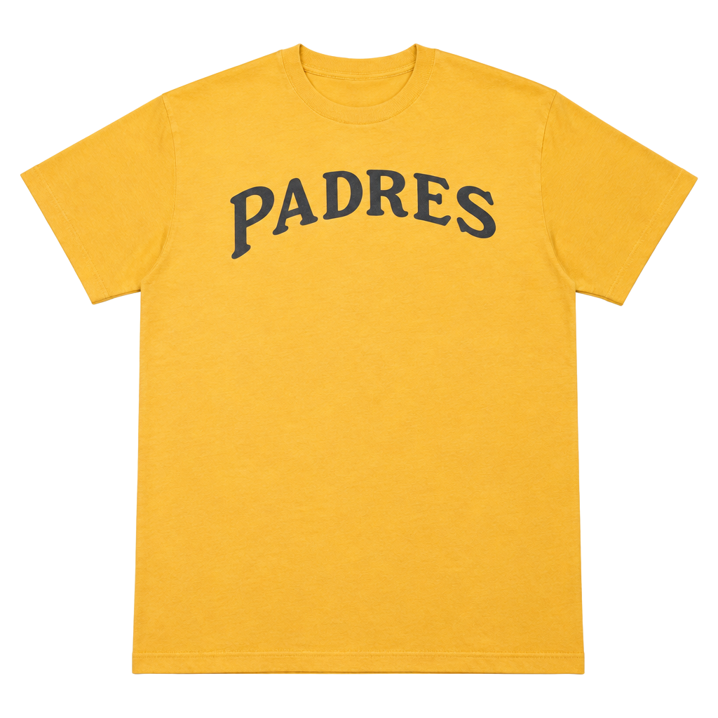 Delta Pro Weight San Diego Padres T-Shirt Size 2XL Gold 1