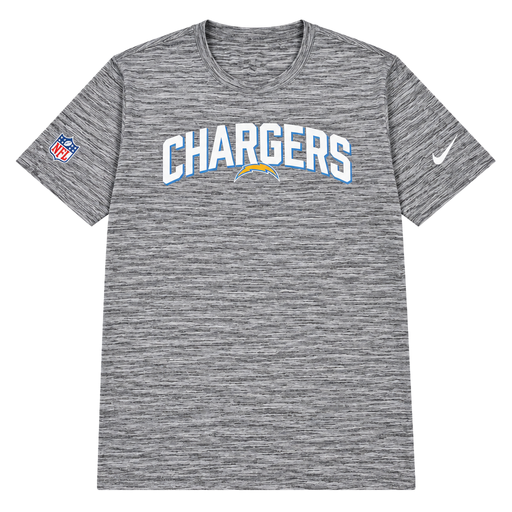 Nike Los Angeles Chargers NFL Dri-Fit T-Shirt Size L Gray 1