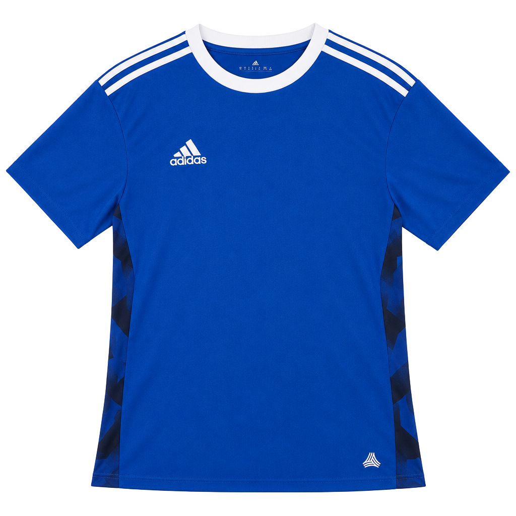 Adidas Entrada 18 Jersey Size XL Blue Soccer Sports T-Shirt 1