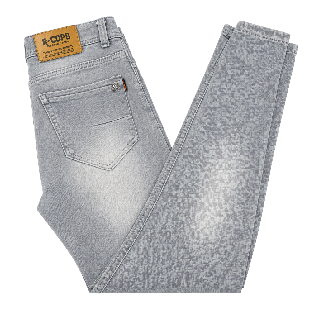 R-Cops Skinny Jeans Gray Denim-34 1