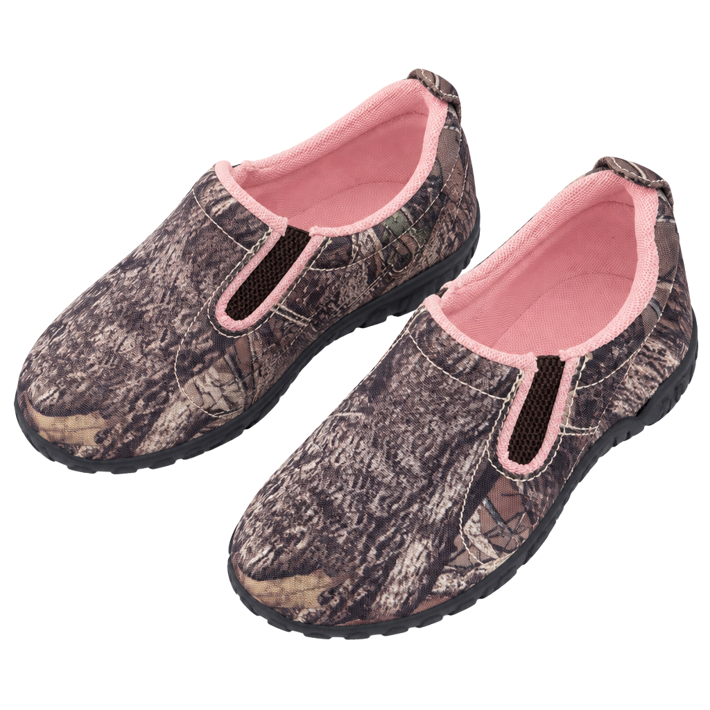 RedHead Camo Slip-On Shoes Size 8.5M Pink Accent 1
