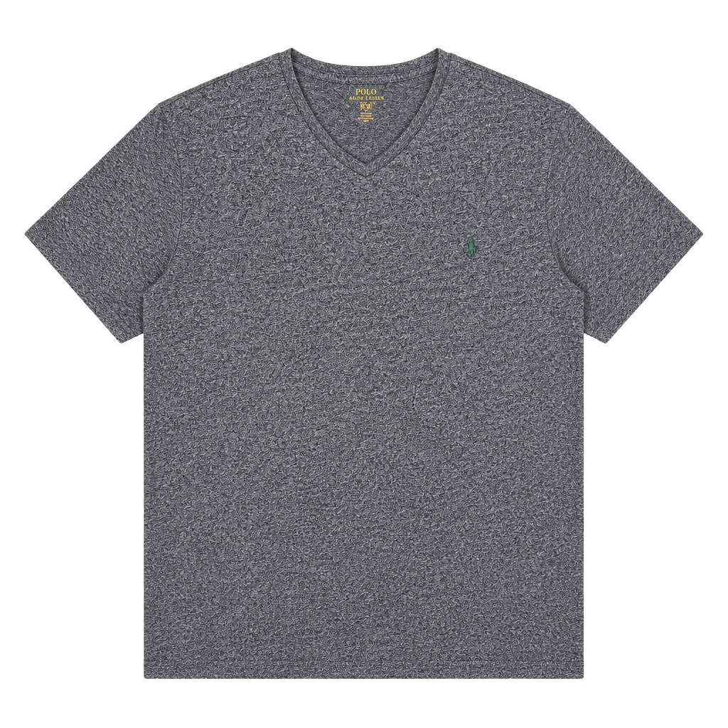 Polo Ralph Lauren V-Neck T-Shirt Heather Gray-XL 1