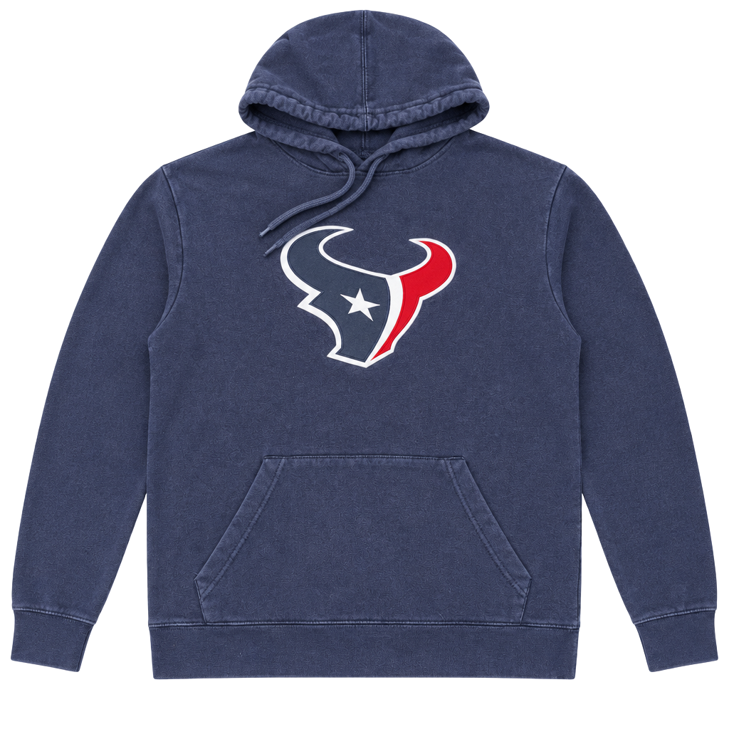 Majestic Houston Texans NFL Hoodie Size M Blue 1