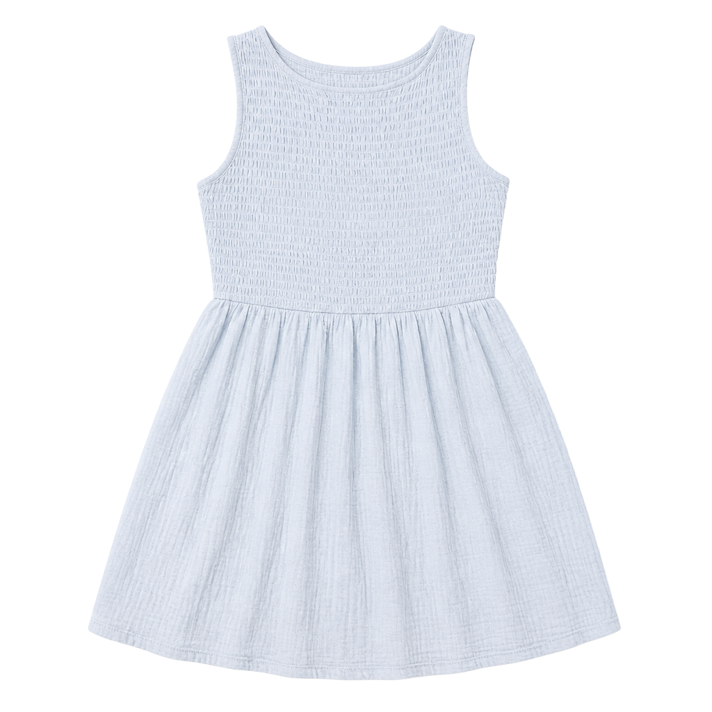 Universal Thread Blue Smocked Babydoll Mini Dress 1