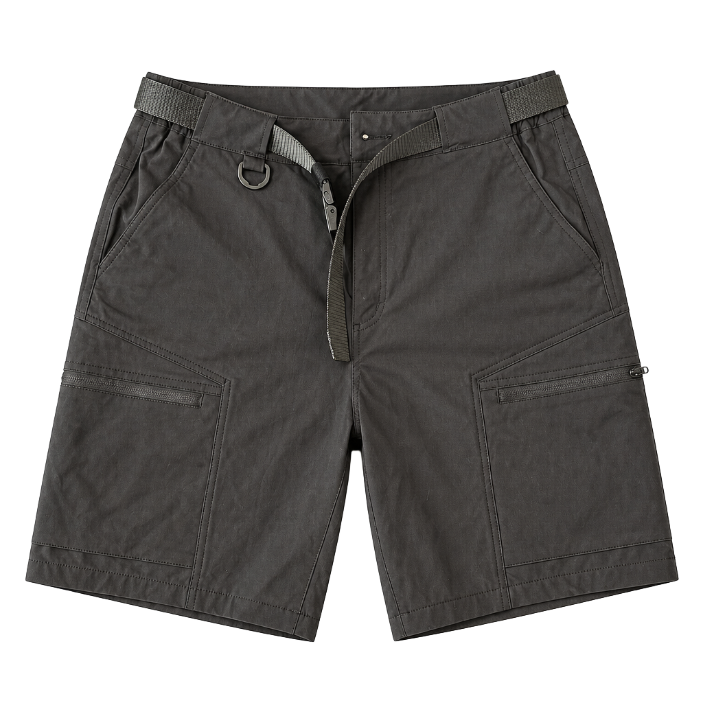 Free Soldier Cargo Hiking Shorts Size 34 Black Quick Dry 1