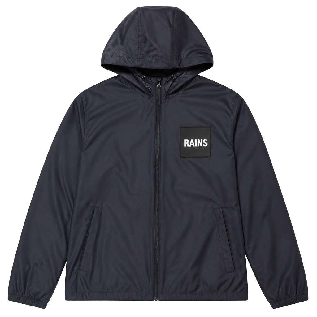 Rains Puffer Vest Size M Black Insulated Waterproof 1