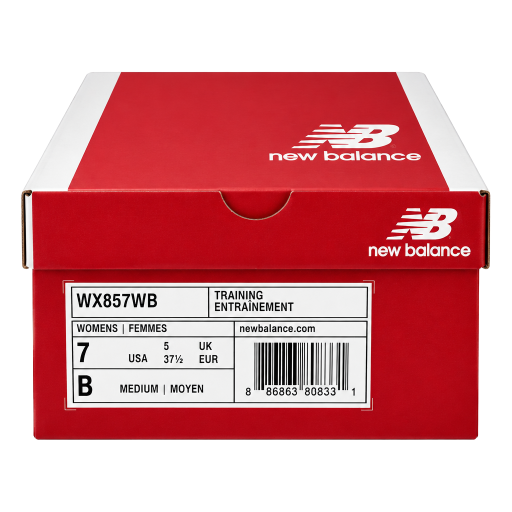 New Balance 857v1 Training Shoes Size 7 White Blue 1