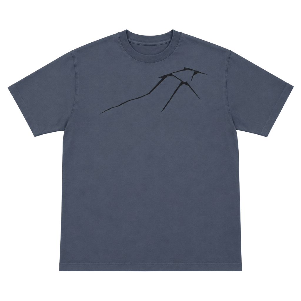Kume JP Tokyo 1935 Size L Graphic T-Shirt Gray Cotton Made In Japan 1