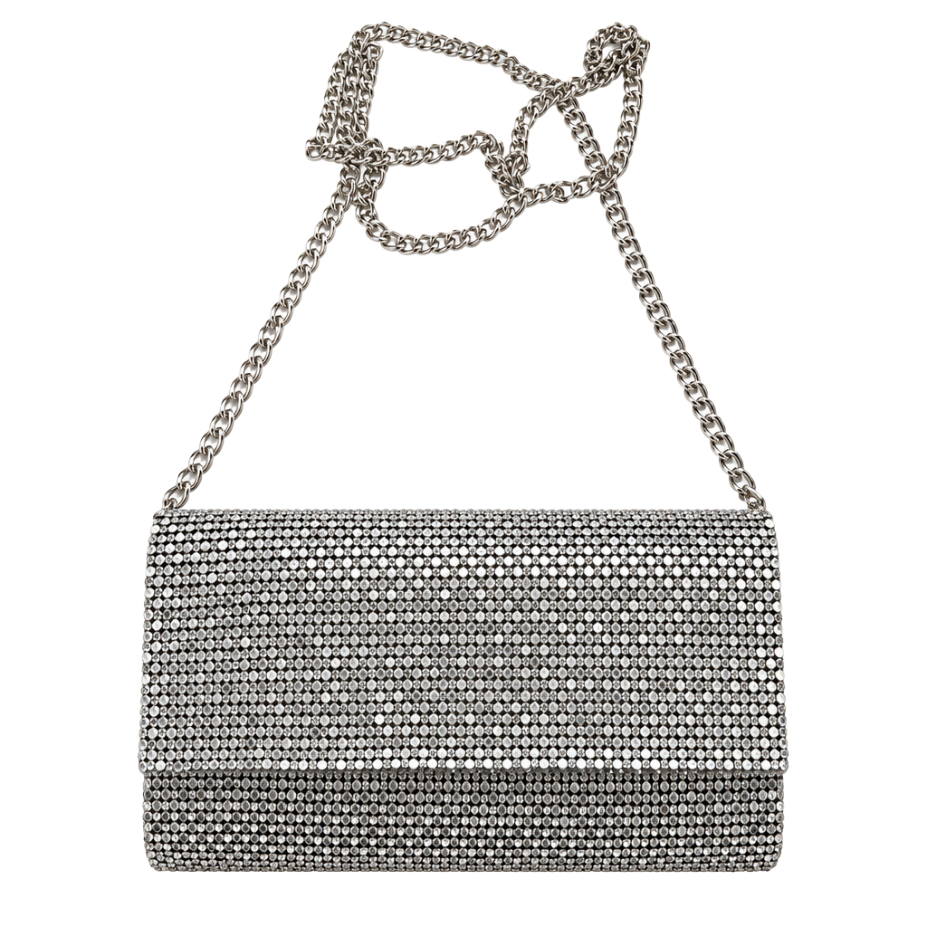 Starlet Rhinestone Embellished Evening Clutch Crossbody Bag 1
