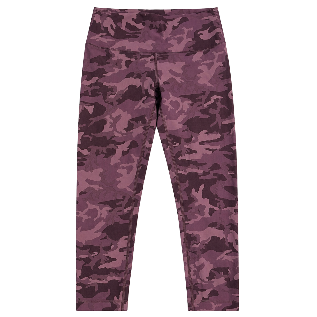 Lululemon Align Pant Size 8 Pink Camo Yoga Leggings 1