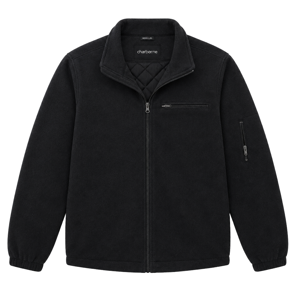 Claiborne Wool Blend Jacket Black 1