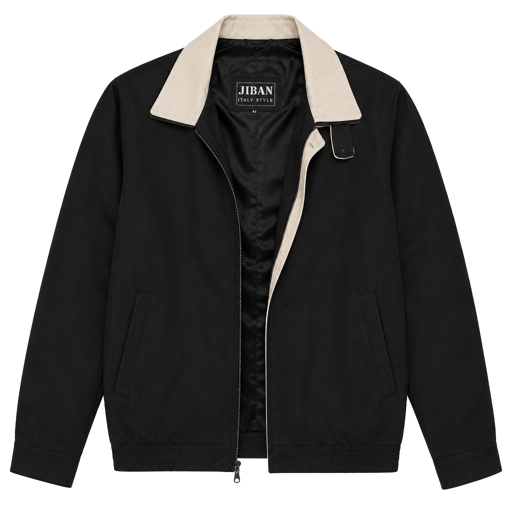 JIBANI Italy Style Jacket Size L Black 1